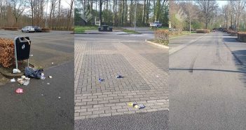 Politie vraagt op ludieke wijze of ‘Jeugd van Leek’ hun troep opruimt