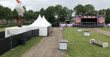 Veelbesproken ooievaar heeft nieuwe plek!