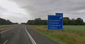 Afsluiting afrit Boerakker A7