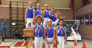 Medaille feest voor turners JTV Leek!