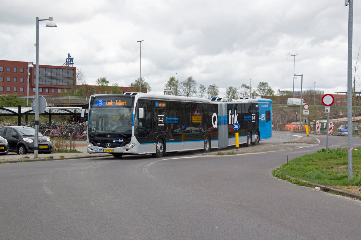 onderhoud verwijzen instant Extra lange en gloednieuwe bussen op lijn 3, Leek-Groningen | InfoLeek