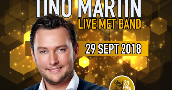 Tino Martin met spetterend concert in Sportcentrum Leek