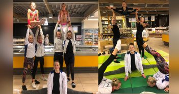 Adonis Sportacrobatiek promoot acrogym om geld in te zamelen