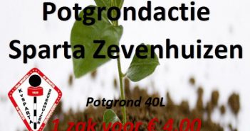 Potgrondactie door korfbalvereniging Sparta