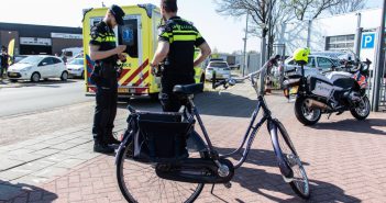 Fietser gewond na aanrijding op het Industriepark in Leek