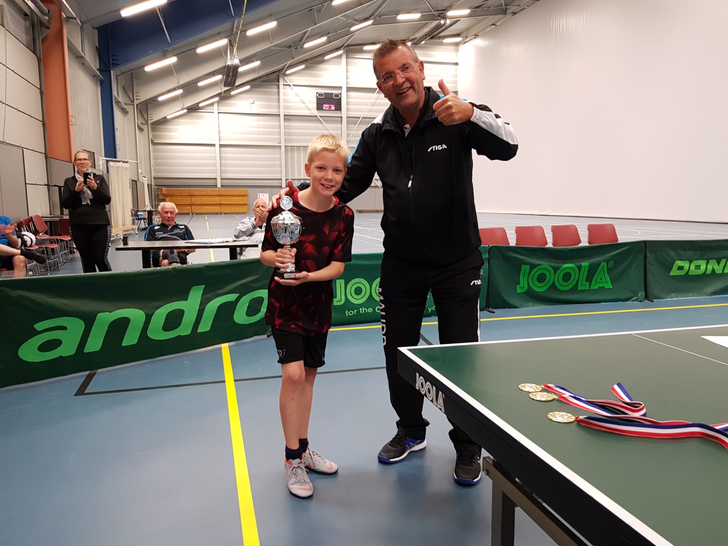 Gerhard Topper clubkampioen tafeltennisvereniging Rotak InfoLeek