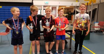 Gerhard Topper clubkampioen tafeltennisvereniging Rotak