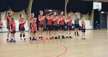 Korfballers Sparta winnen van het Friese DTL uit Hantum