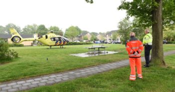 Traumahelikopter ingezet bij medisch noodgeval in Leek