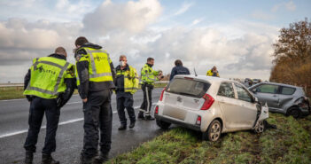 Bestuurder onder invloed van drugs botst op voorganger op A7