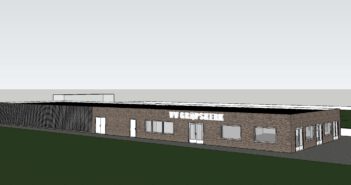 V.V. Grijpskerk krijgt toekomstbestendig nieuw club-kleedgebouw