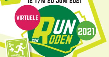 Virtuele Run van Roden door het Mensingebos