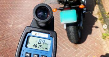 Politie vordert rijbewijs in van motorrijder die testrit maakte