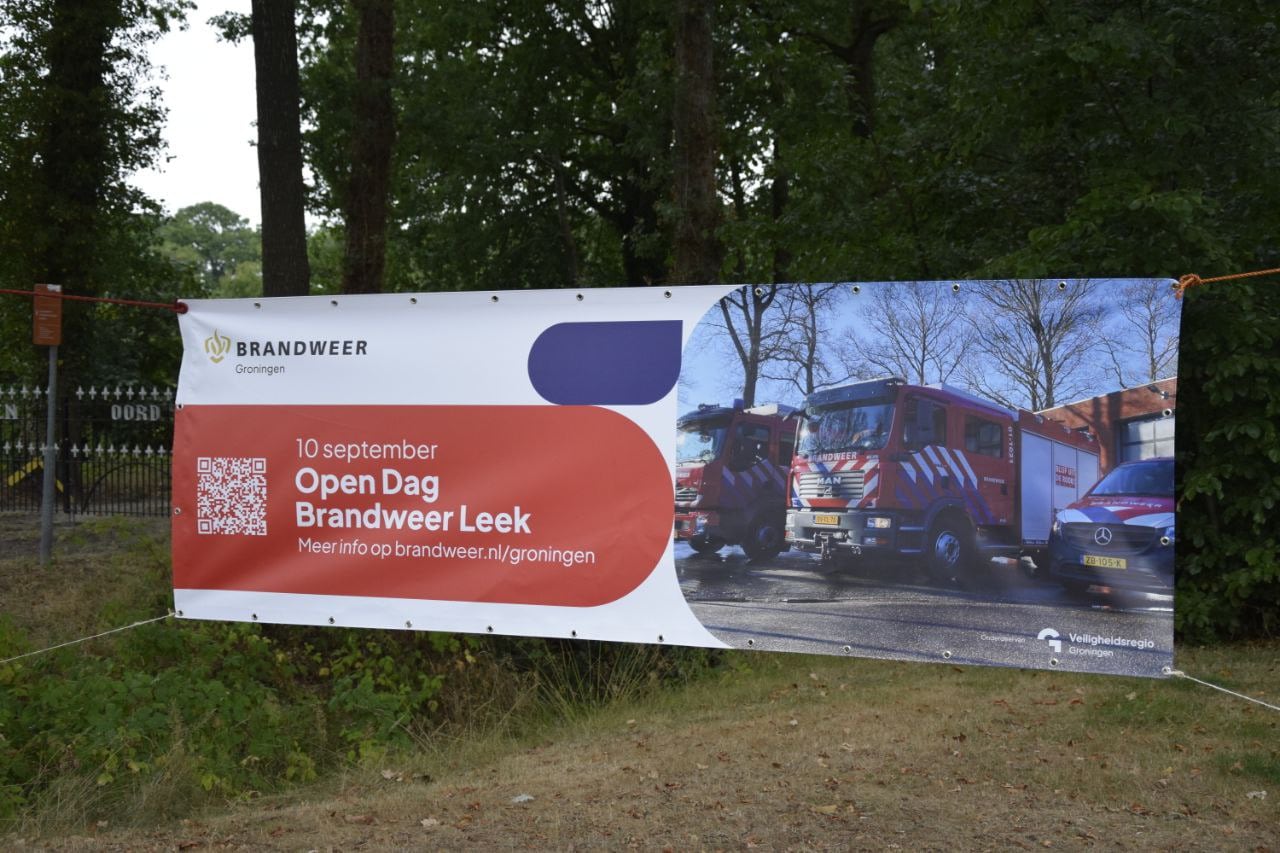 Brandweer Leek organiseert open dag op zaterdag 10 september - InfoLeek