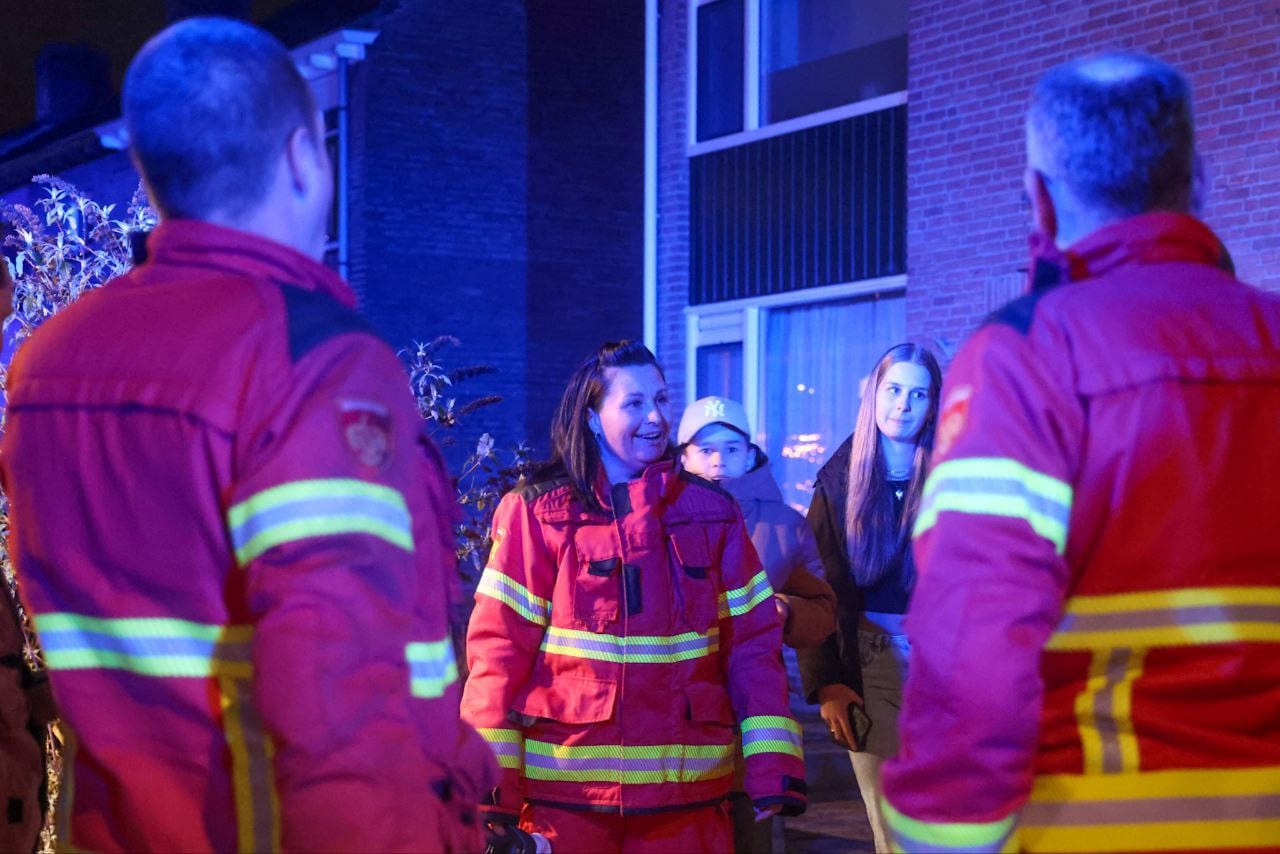 Tina Aalders neemt na tien jaar afscheid van brandweer Leek; laatste