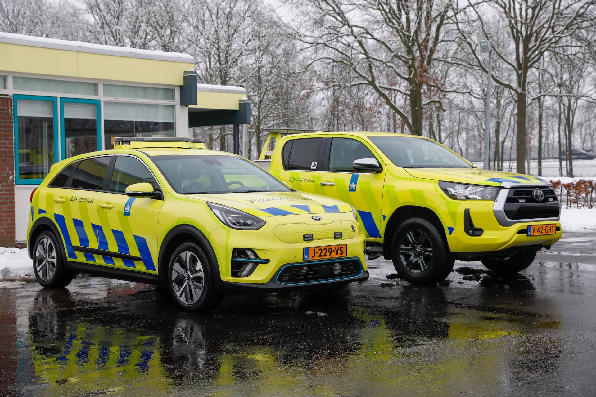 Rijkswaterstaat activeert koudeprotocol dit weekend: gestrande weggebruikers direct naar veilige loc