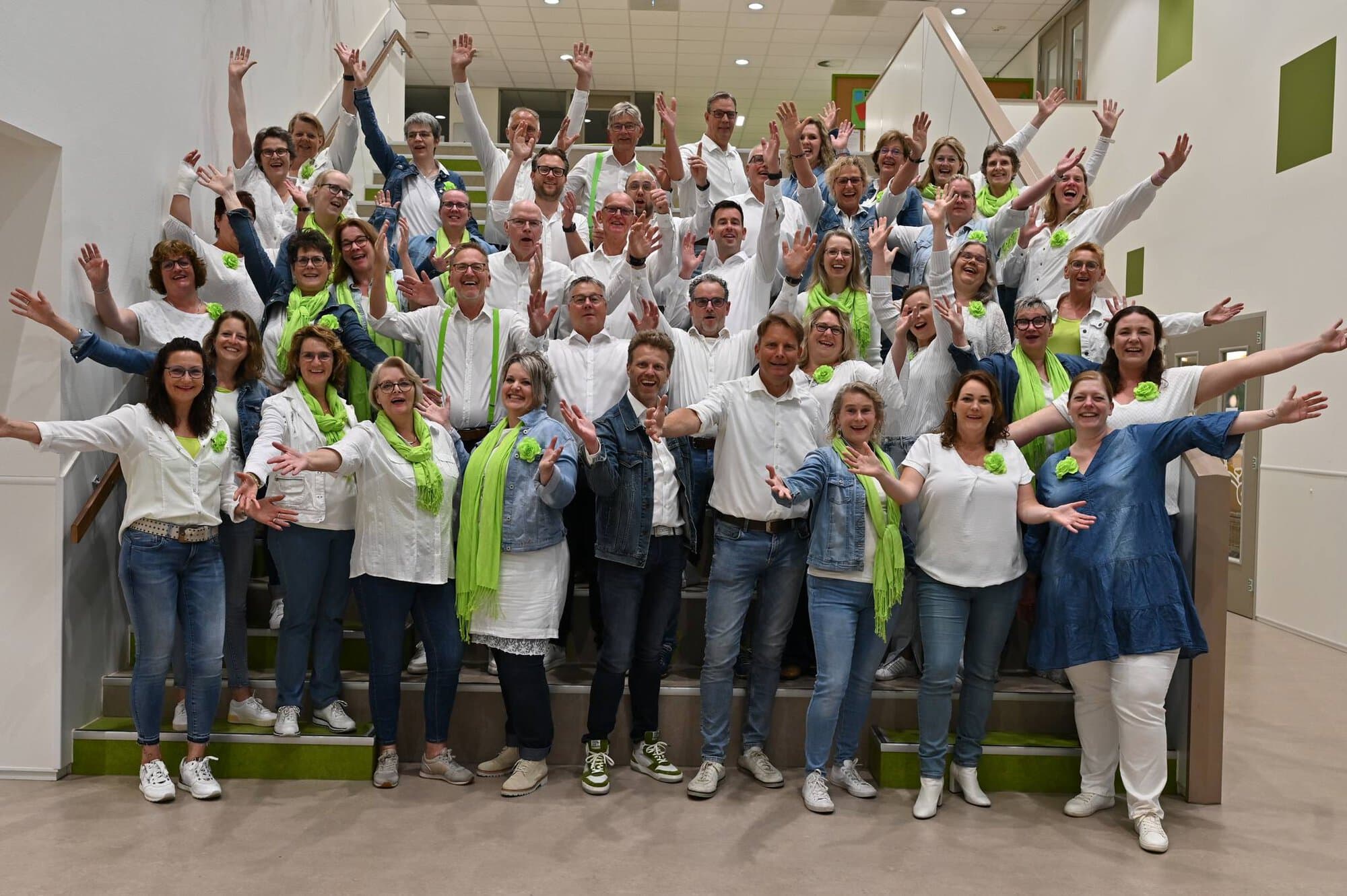 Popkoor Leek geeft kerstconcerten voor Spieren voor Spieren