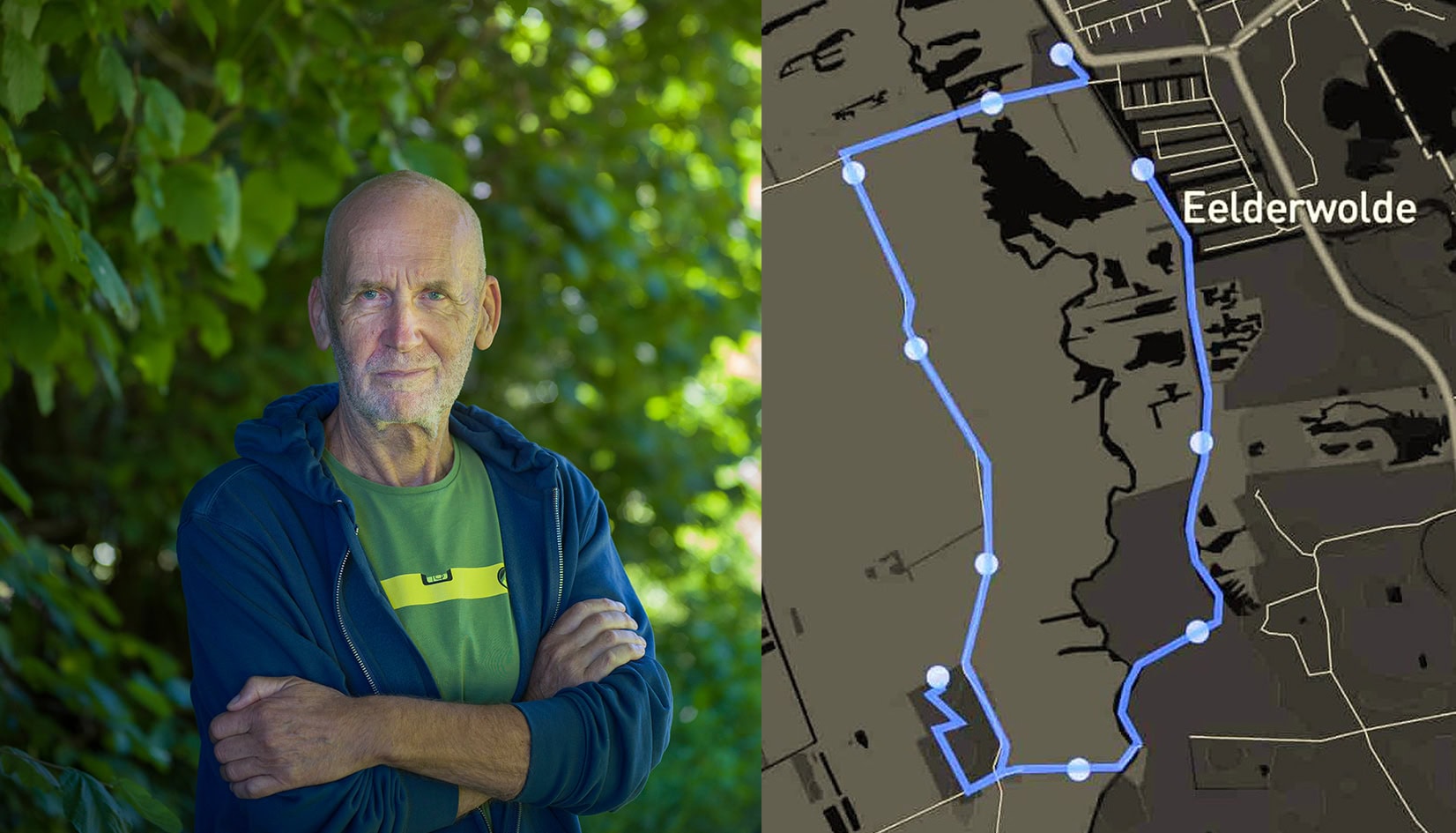 Schrijver/kunstenaar Peter Veen maakt soundwalk in de Onlanden