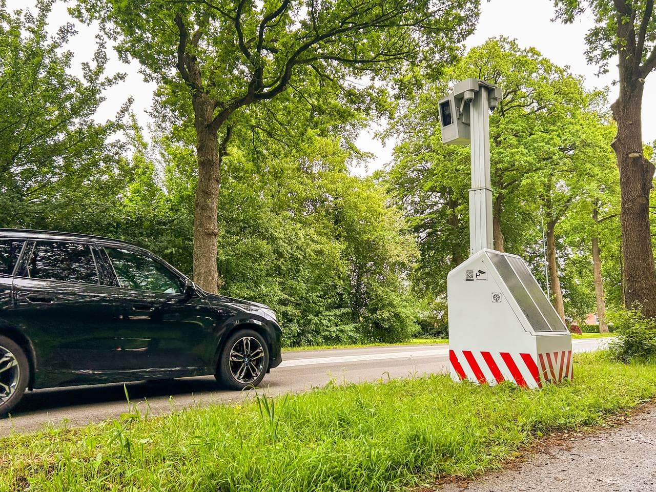Nieuwe FlexFlitser geplaatst langs de Oudestreek (N979) bij Zevenhuizen