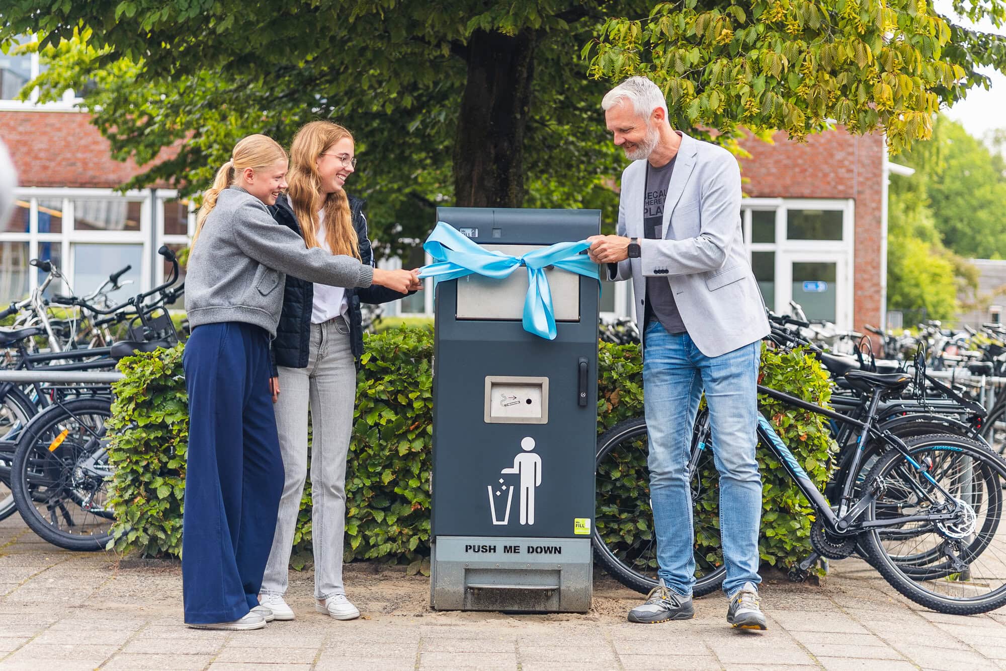 Leerlingen RSG De Borgen ronden Snoeproute-project af