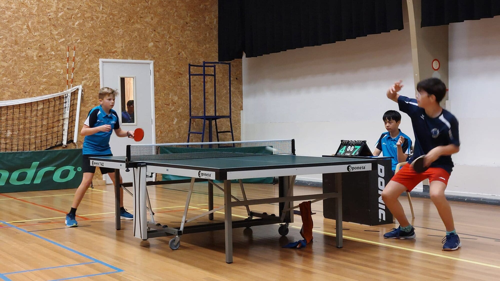 Drie teams van tafeltennisvereniging Talero aan kop in de competitie
