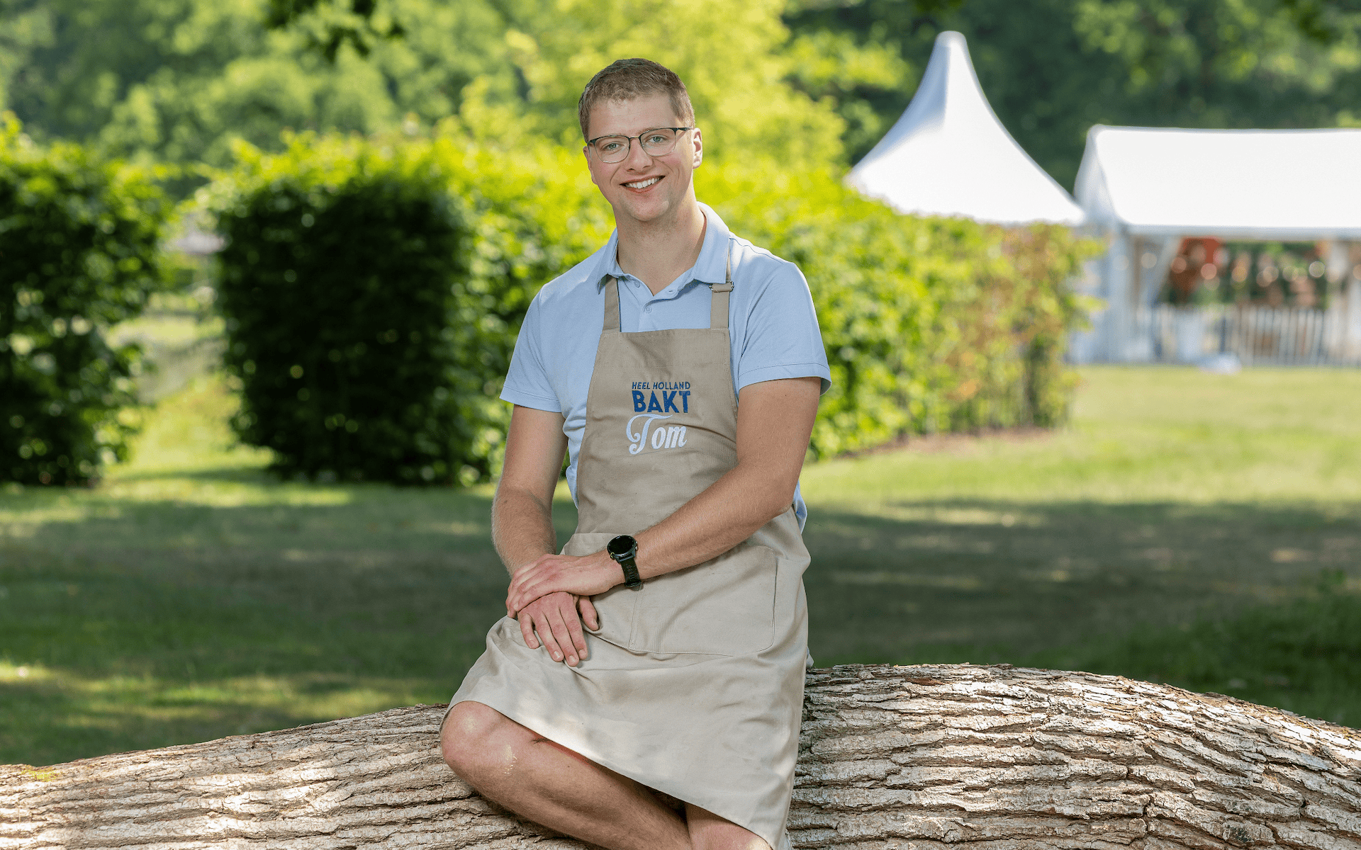 Tom Overgaauw (30) uit Leek doet mee aan Heel Holland Bakt