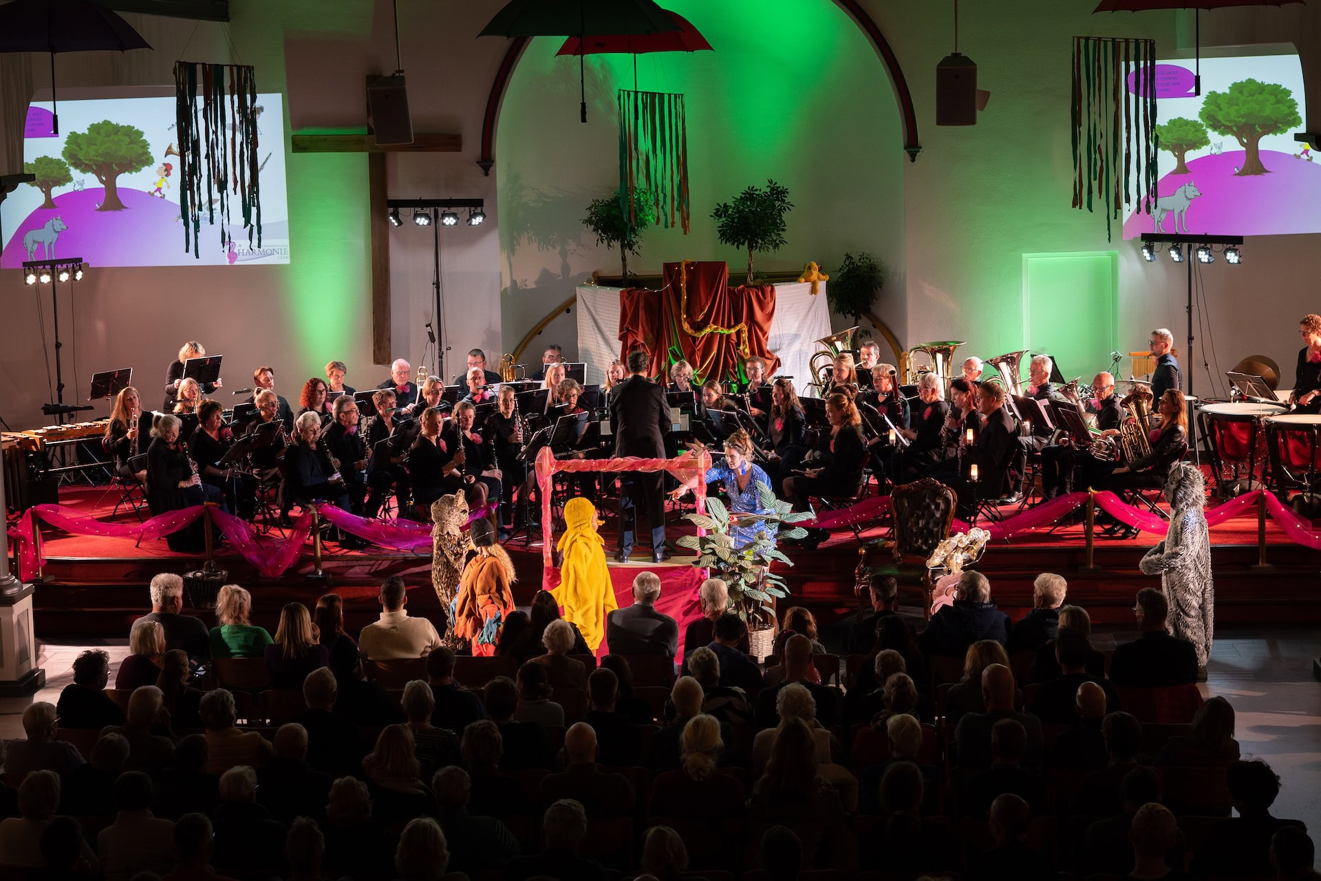 Sprookjesachtige avond met CMV Harmonie Leek betovert jong en oud