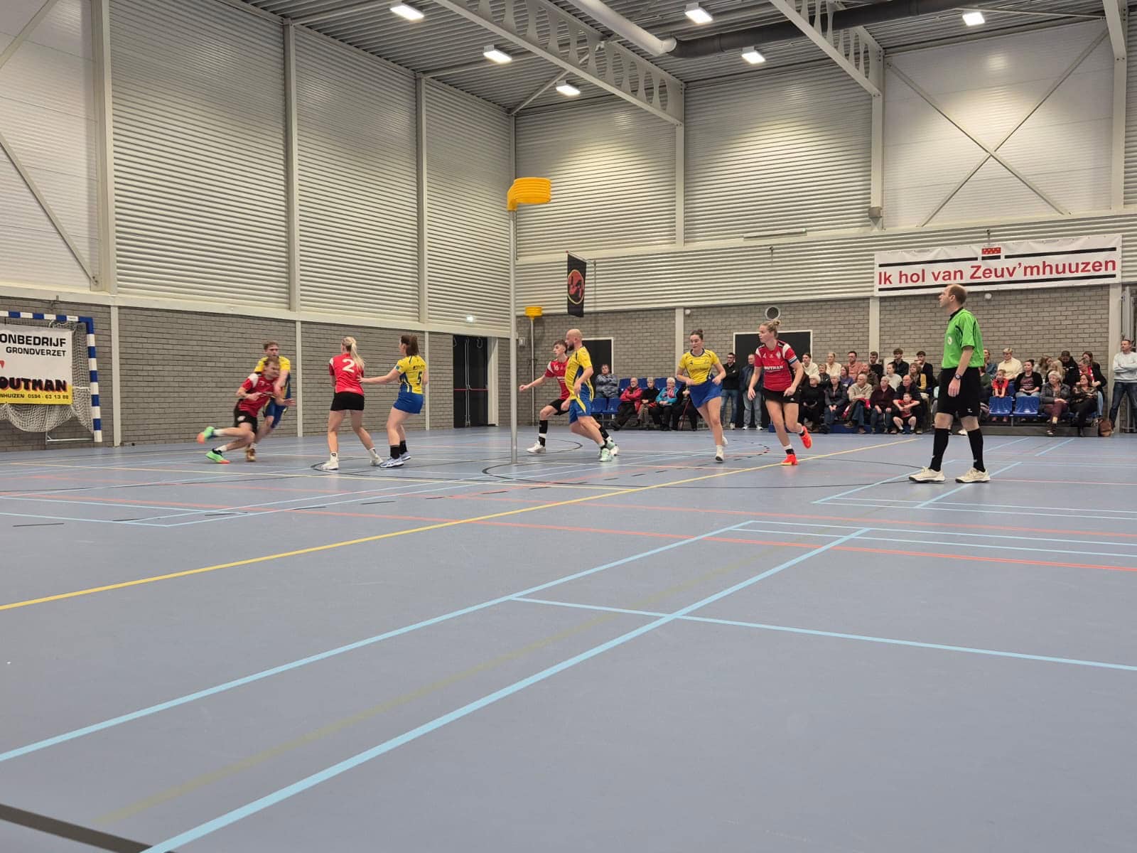 Sparta recht rug na off-day en wint van Thrianta