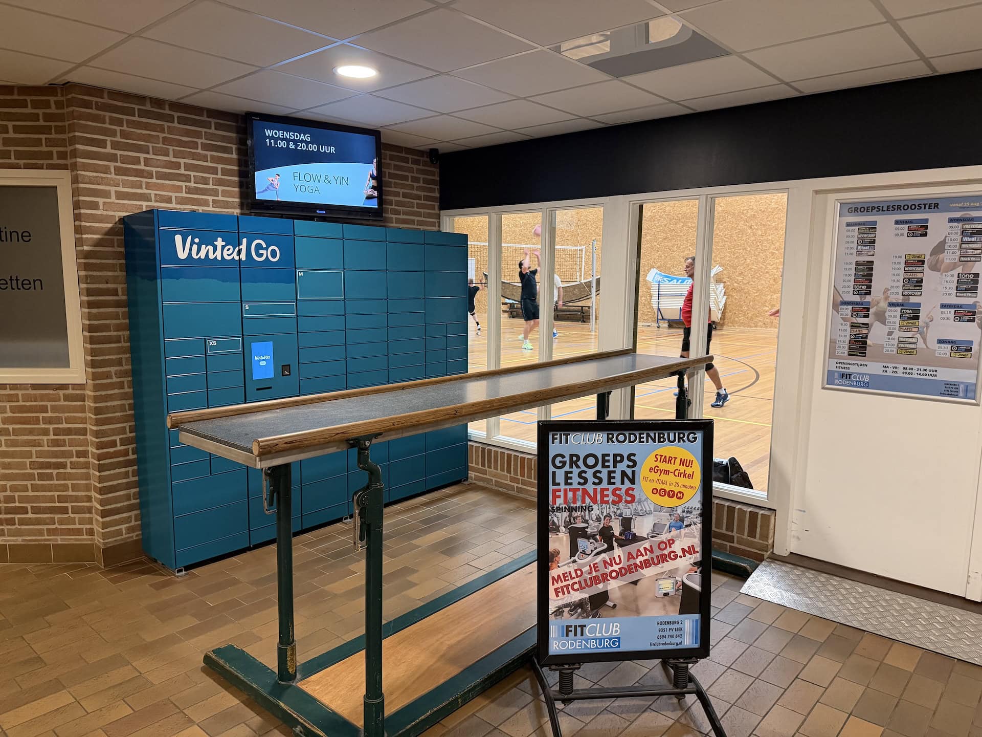 VintedGo pakketwand vanaf nu in de Rodenburghal