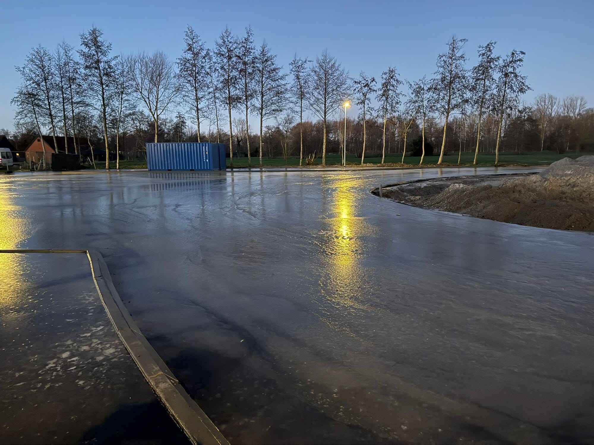 Nieuwe IJsbaan in Tolbert gaat vandaag om 9.30 uur voor het eerst open