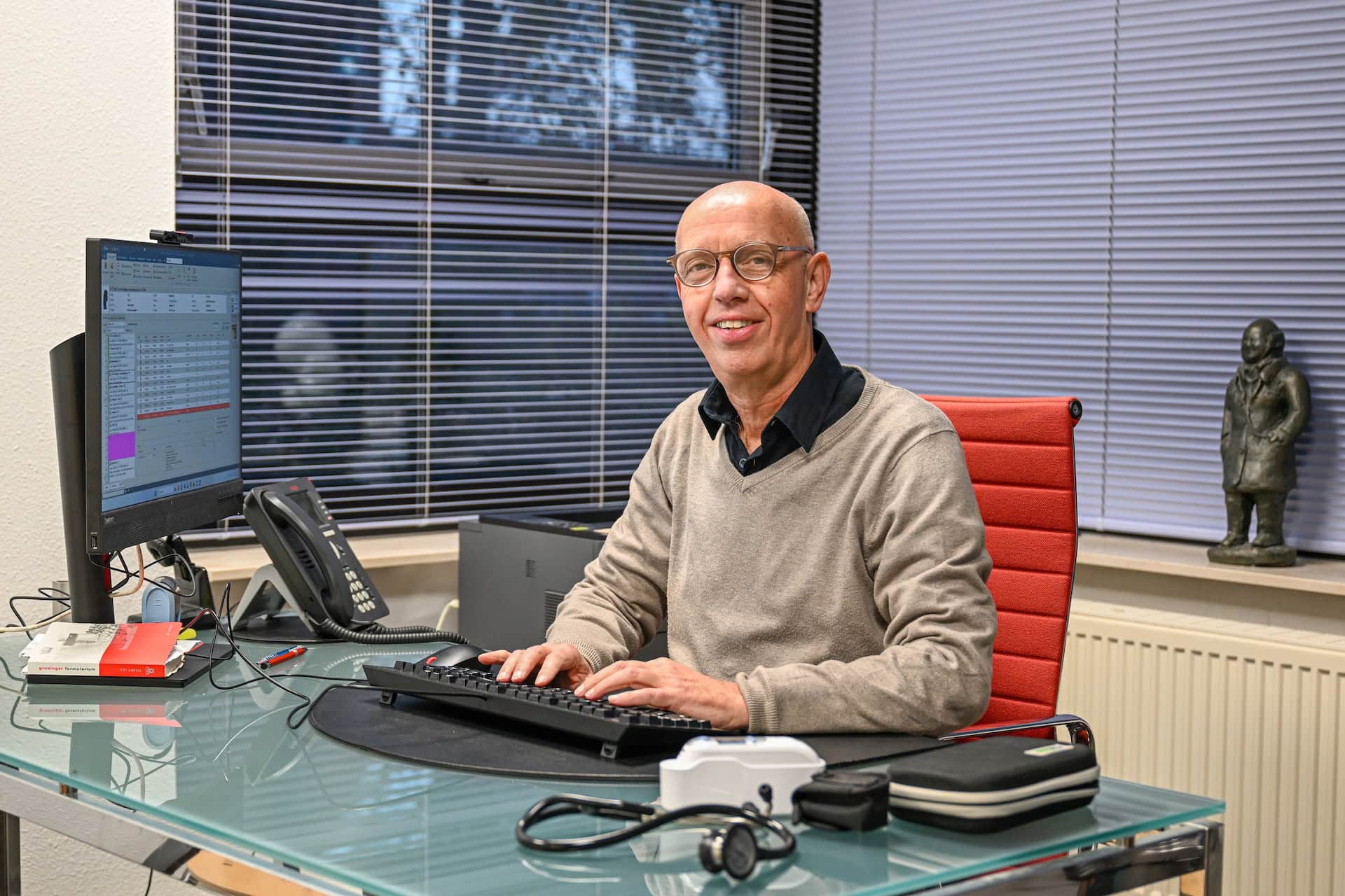 Huisarts Eric Sanders stopt na bijna 30 jaar: 