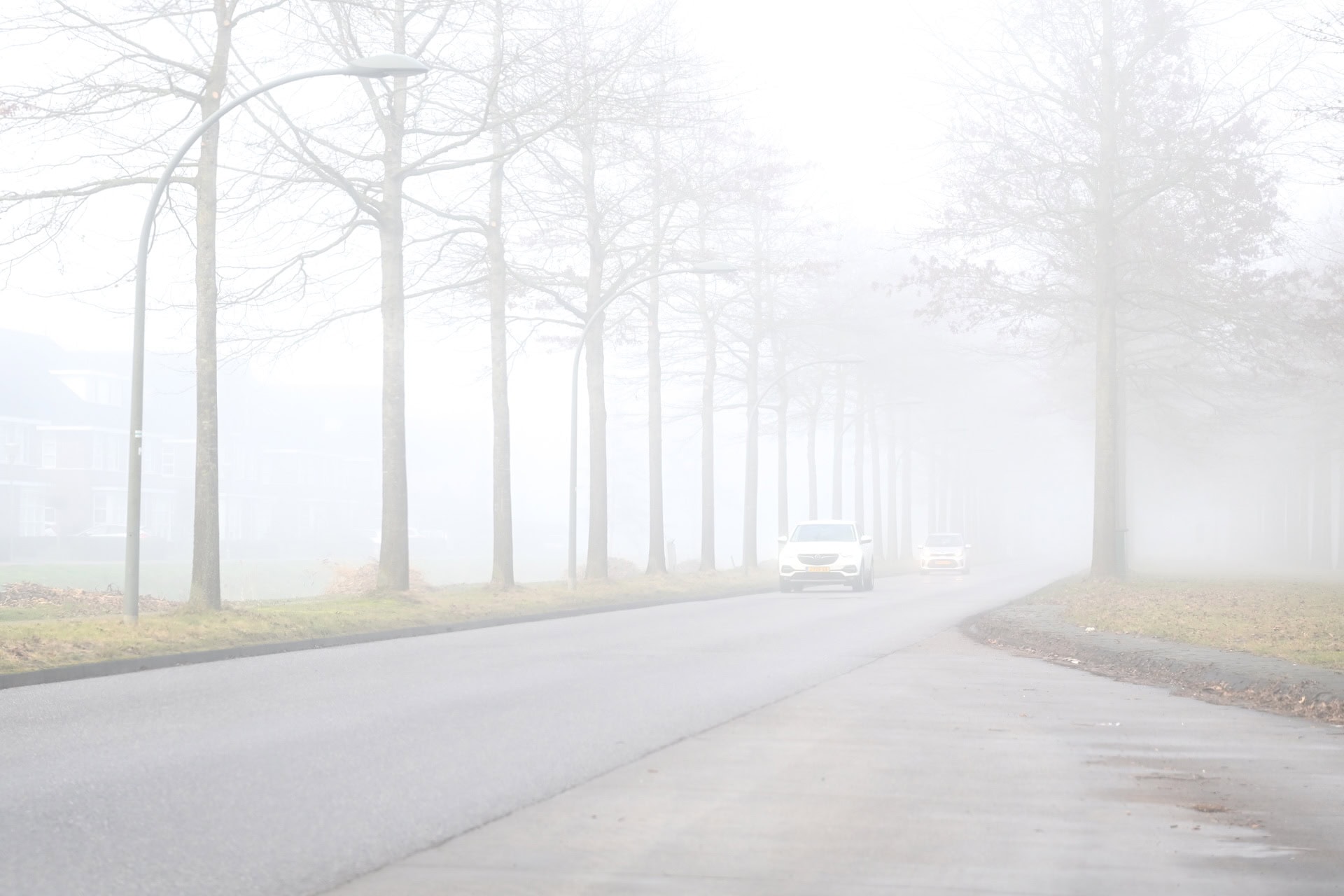 Dit weekend veel bewolking en soms mist