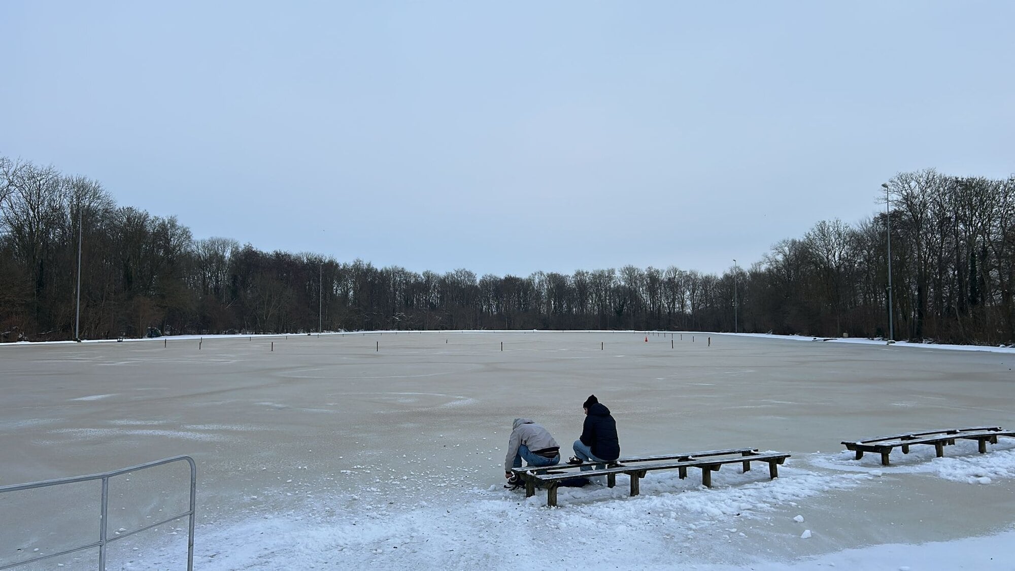 IJsbaan Tolbert vandaag weer geopend
