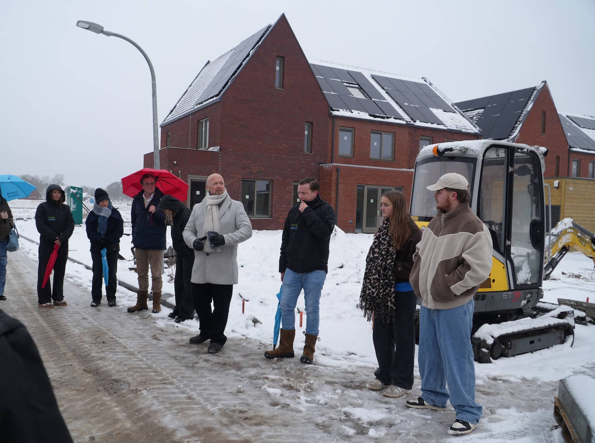 Wold & Waard rondt bouw sociale huurwoningen in Oostergast Zuidhorn af