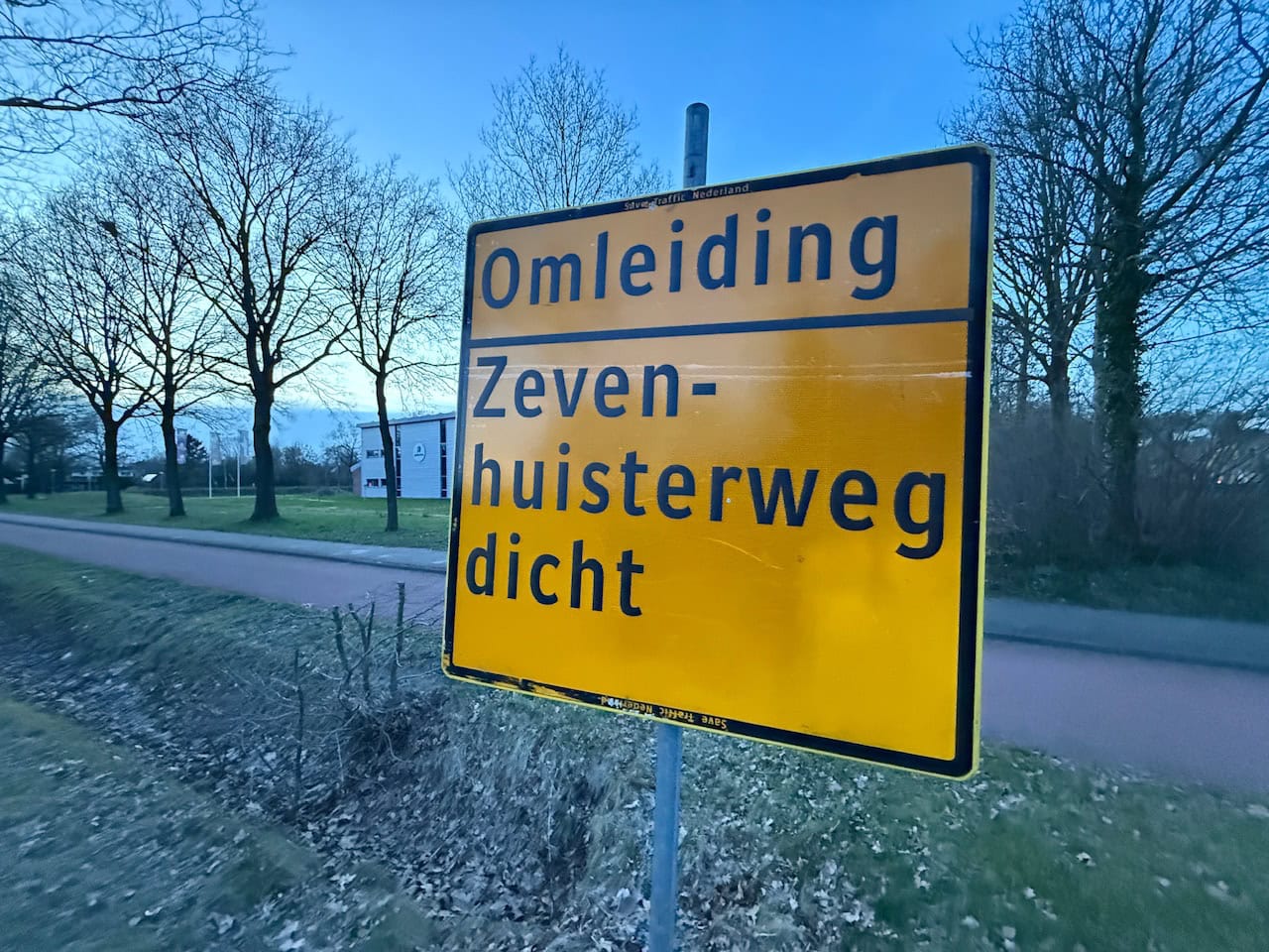Aanpak Zevenhuisterweg Nieuw-Roden vandaag van start; ‘ongelukkenweg’ afgesloten van 16 maart tot 10
