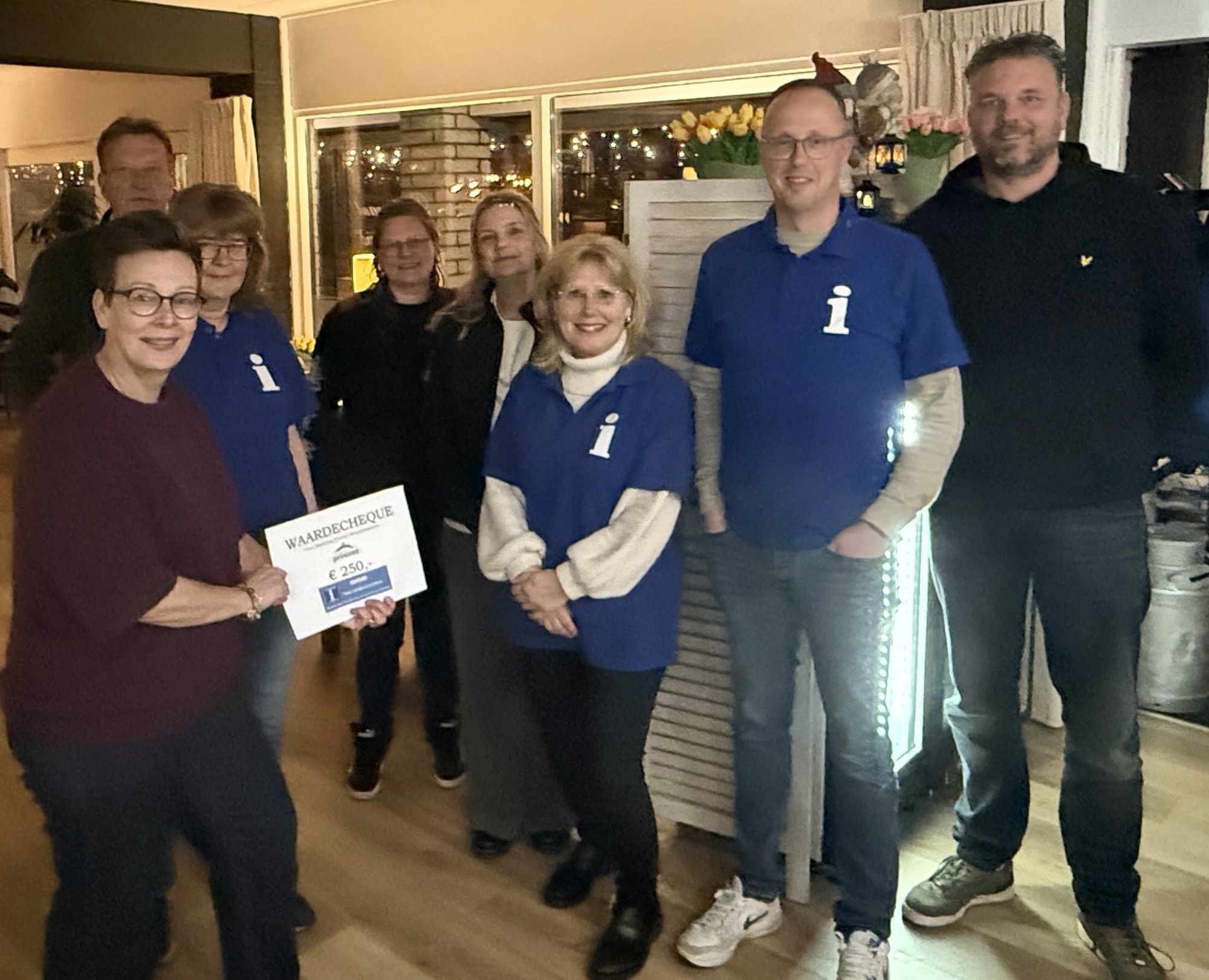 Stichting Present Westerkwartier ontvangt mooie donatie