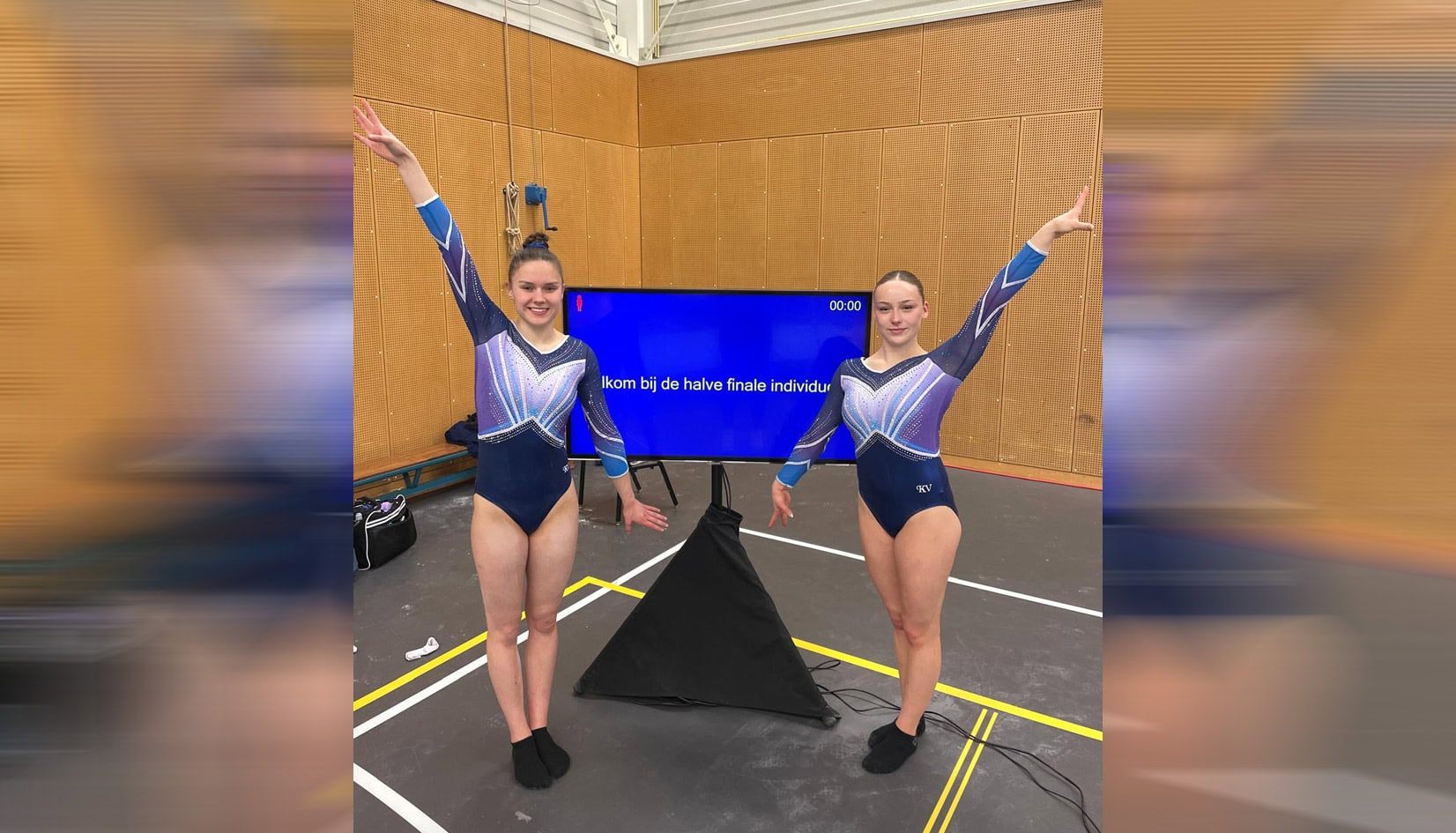 Laura van Tiga Leek plaatst zich voor NK turnen na sterke halve finale in Vianen