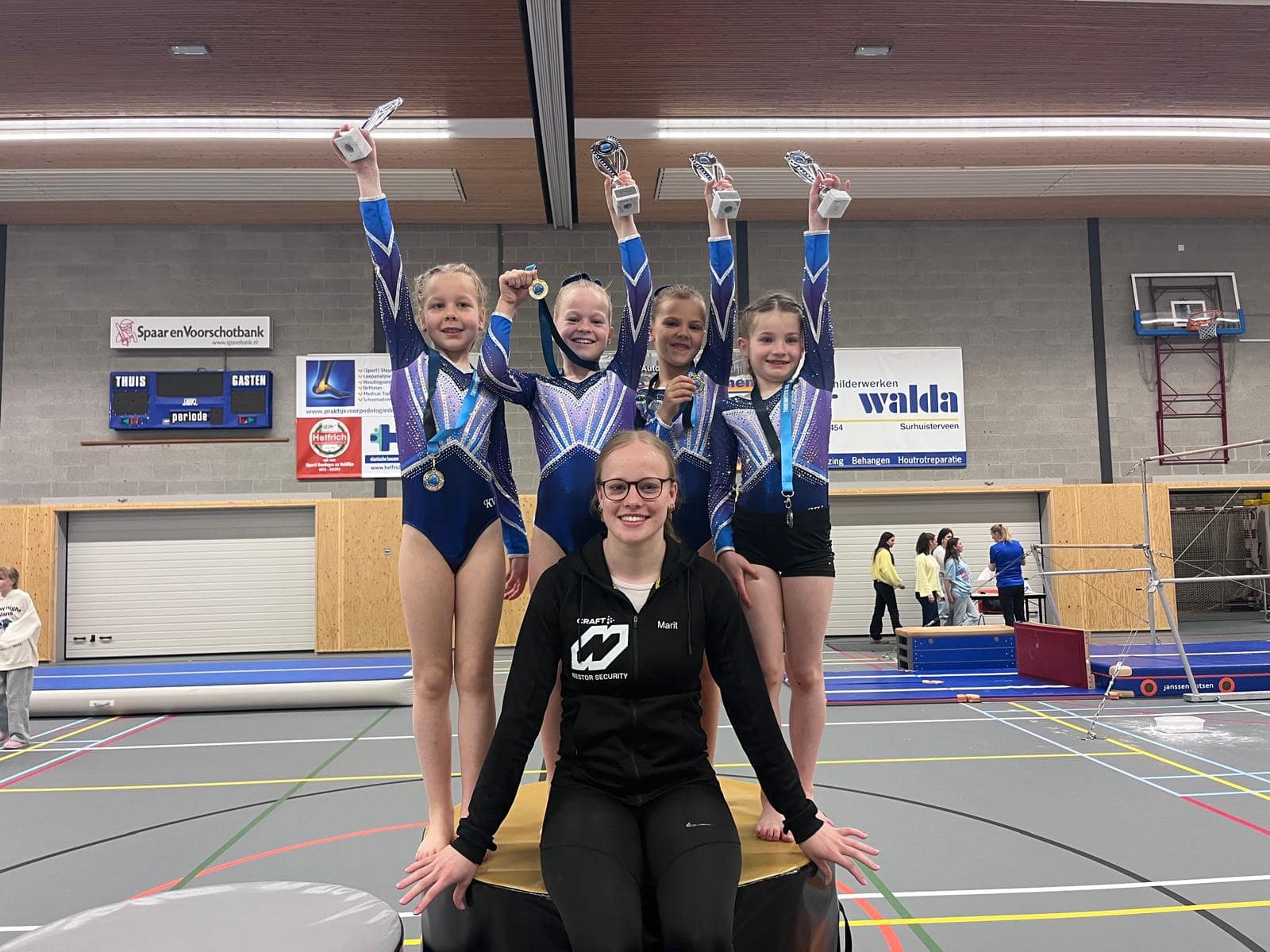 Tiga-turnsters blinken uit op NK Bondskampioenschap in Waalwijk