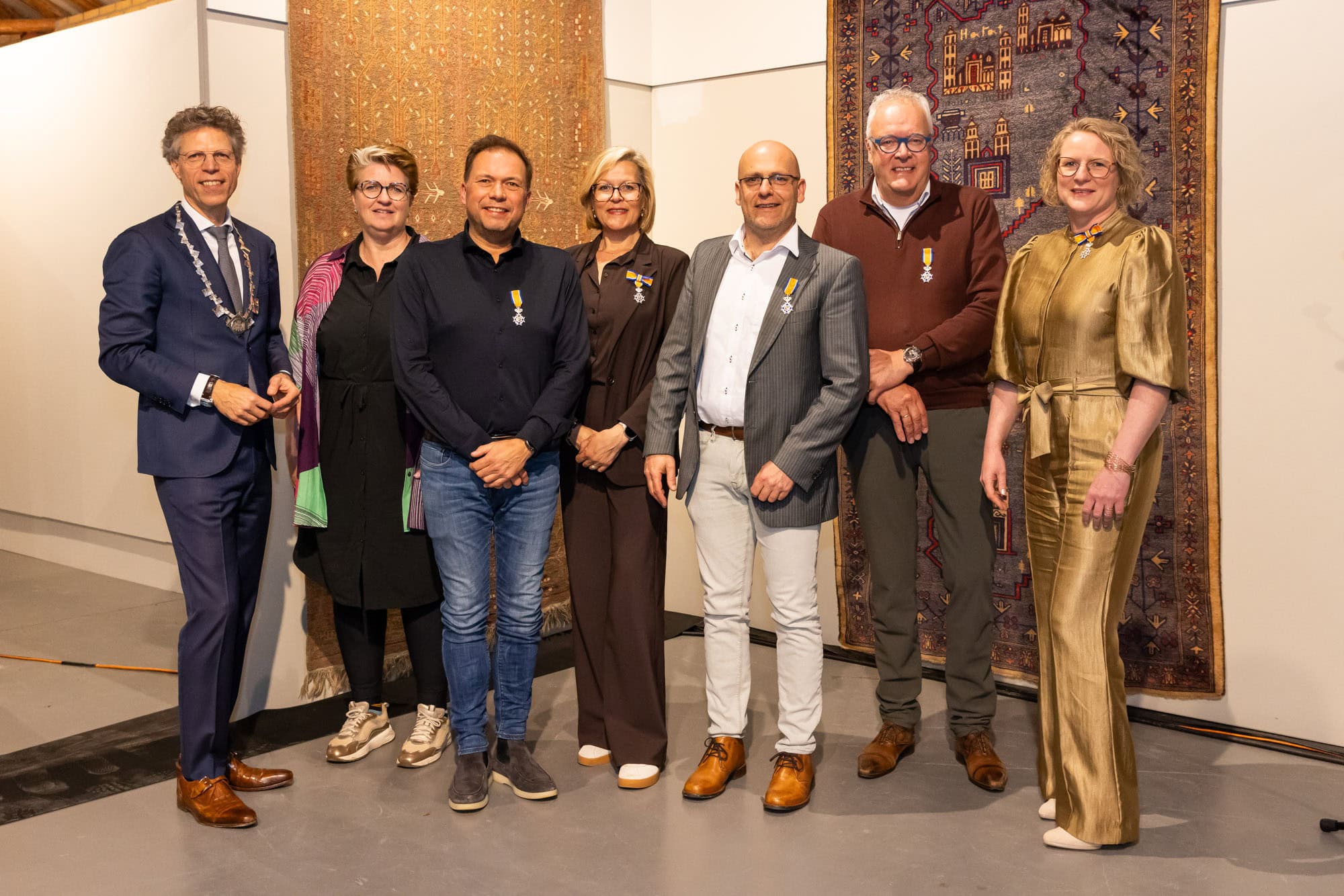 Koninklijke onderscheiding voor zes vertrekkende raadsleden