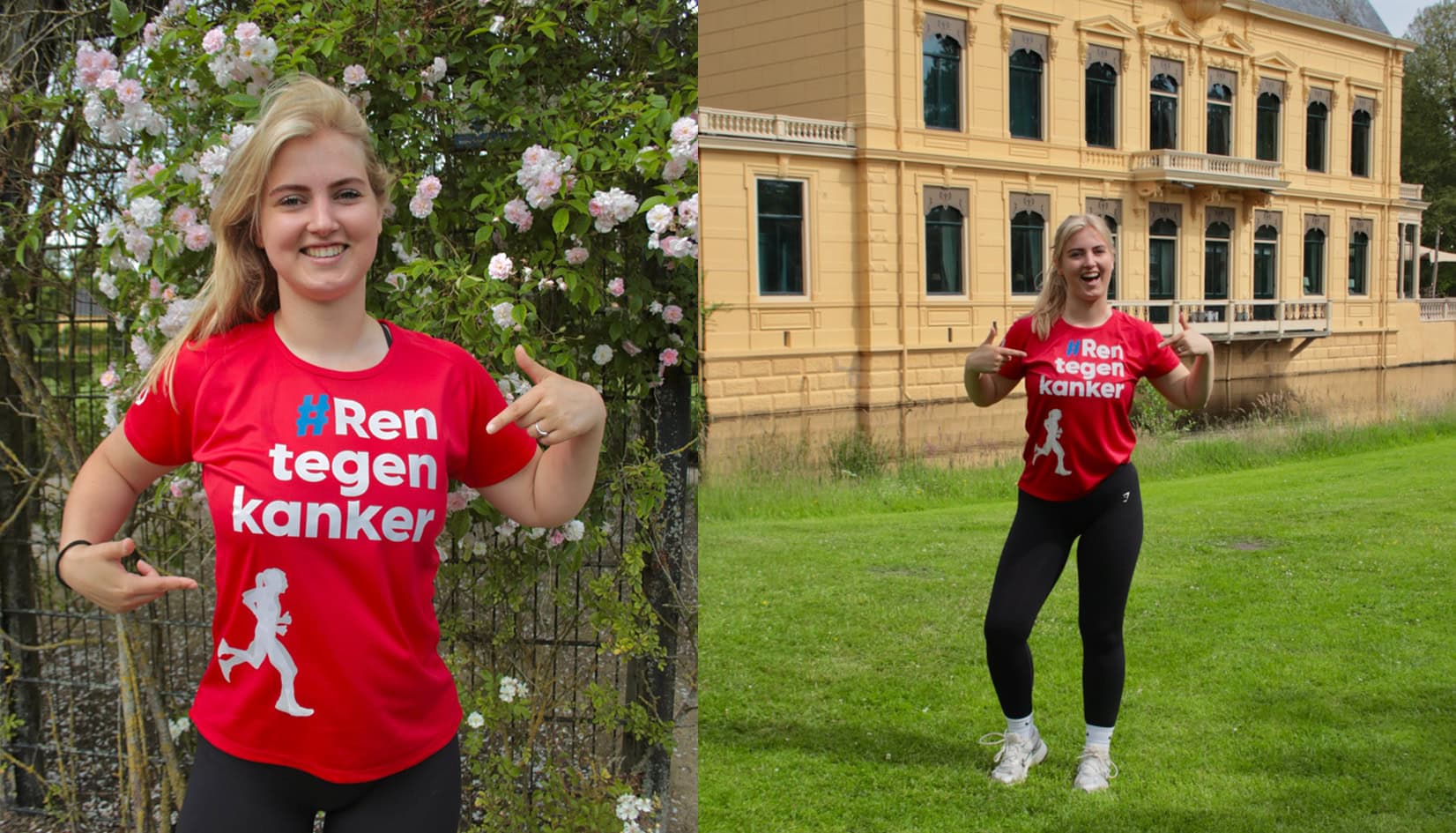 In 24 uur al €1.000 opgehaald: 22-jarige Manon uit Leek loopt voor vader die overleed aan kanker