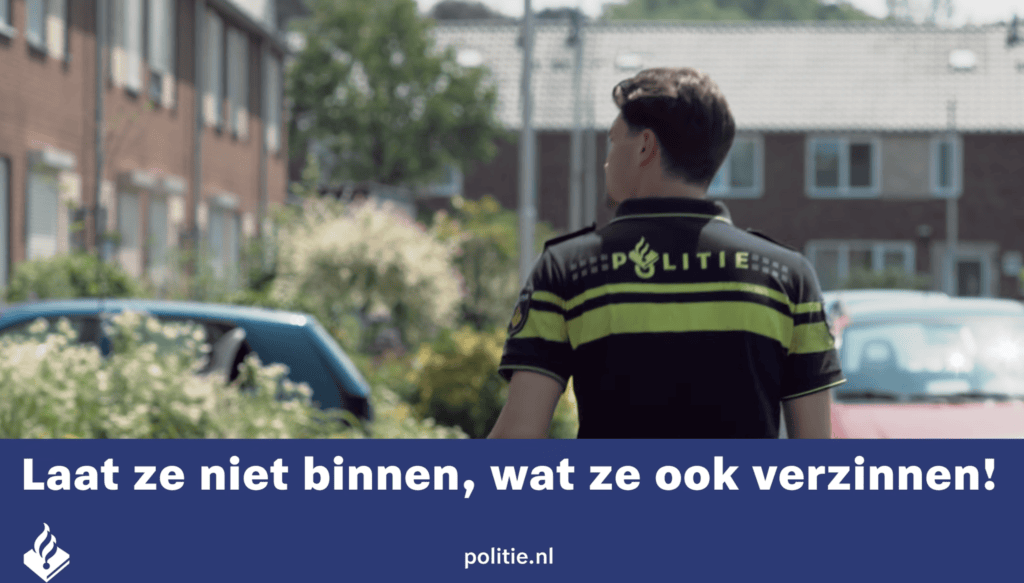 Waarschuwing politie: meerdere meldingen van nepagenten in Noord-Nederland vanavond
