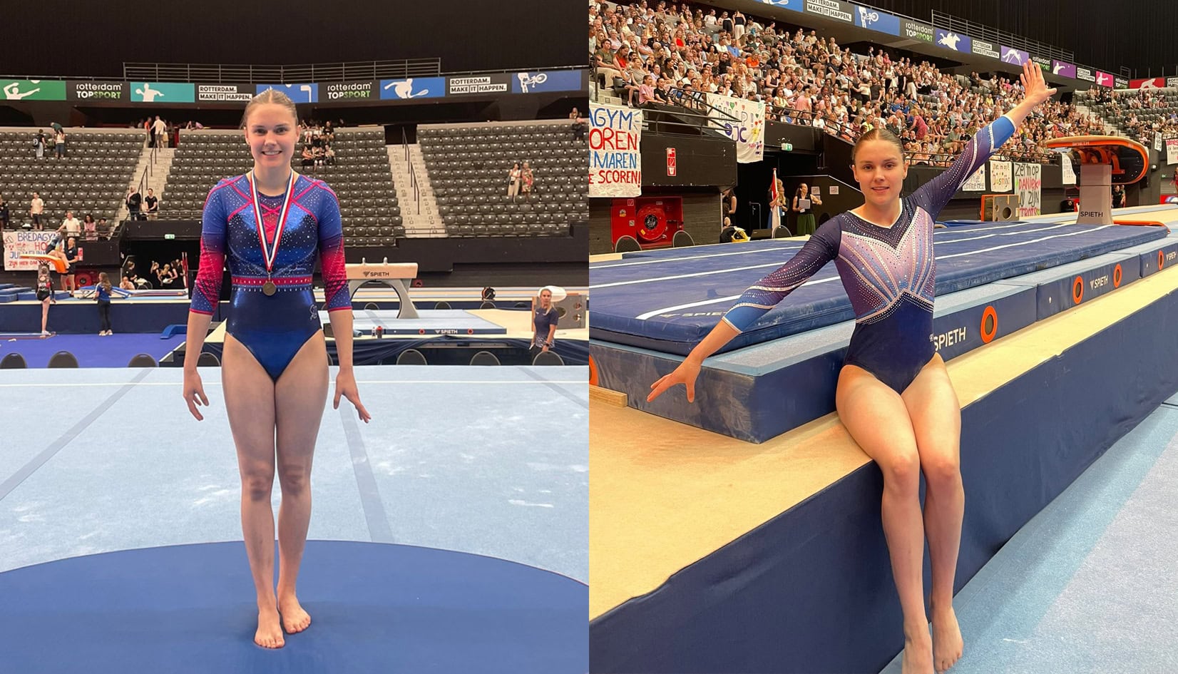 Laura van Tiga Leek pakt brons op brug tijdens Ahoy Cup