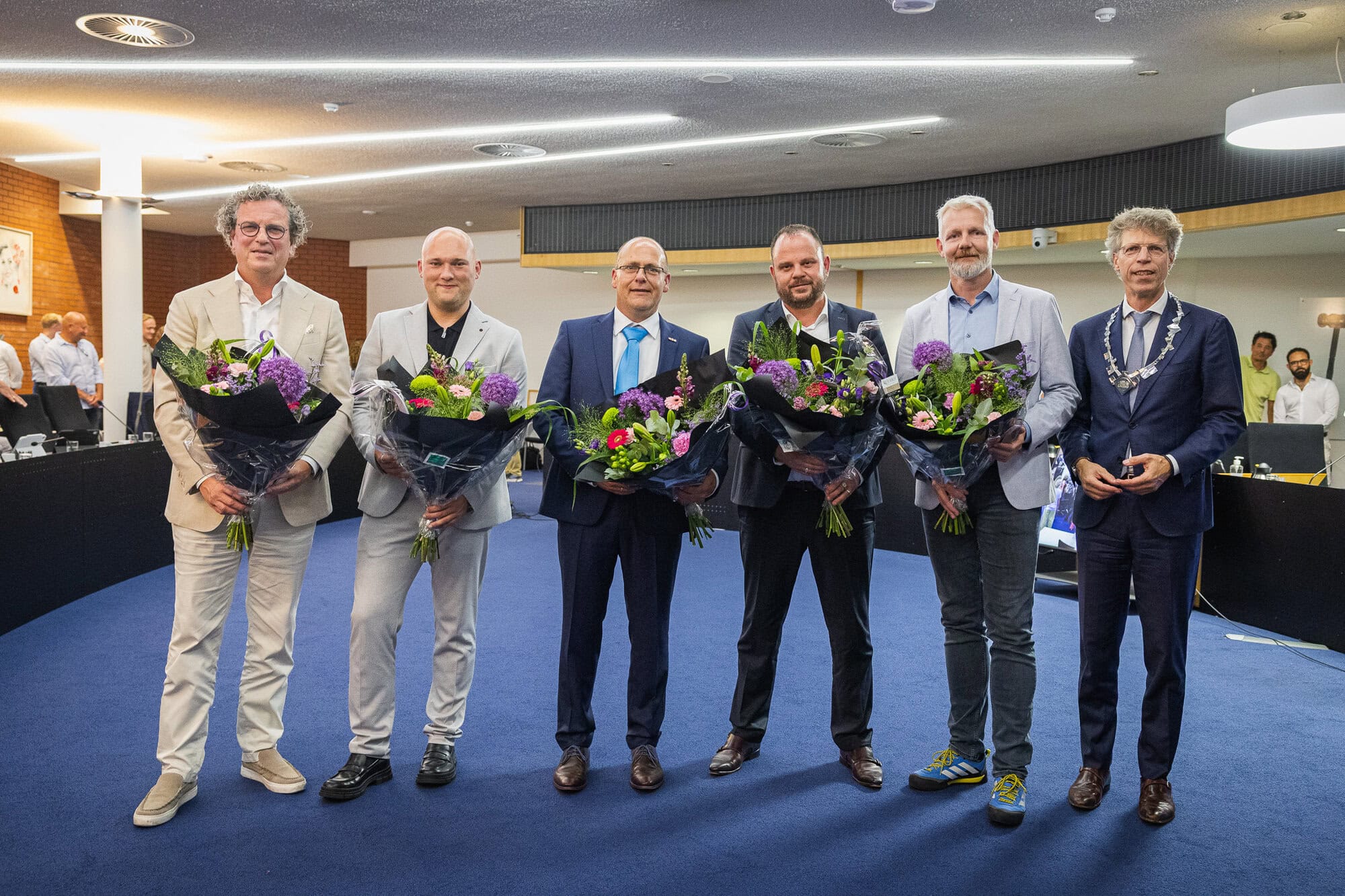 Gemeenteraad installeert nieuw college van burgemeester en wethouders