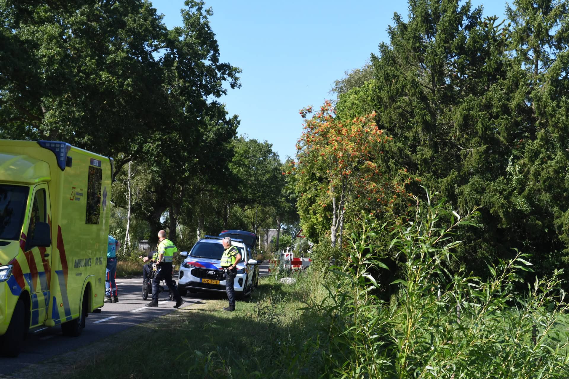 Man belandt met driewieler in sloot in Niebert