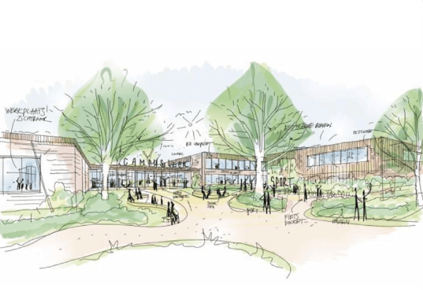 rsg de Borgen zet volgende stap richting nieuwe campus