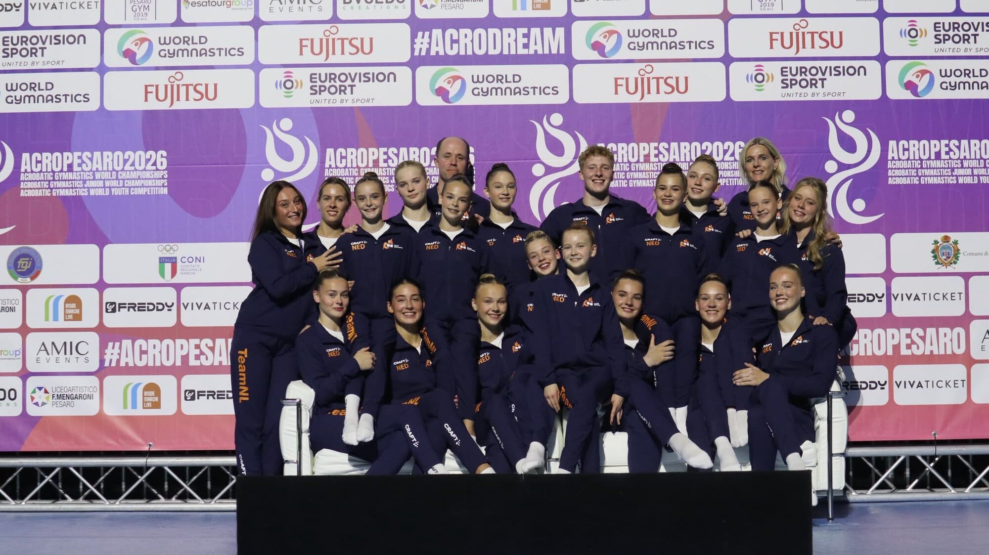 Twee finaleplaatsen voor Acro Academy Noord-Nederland in Italië