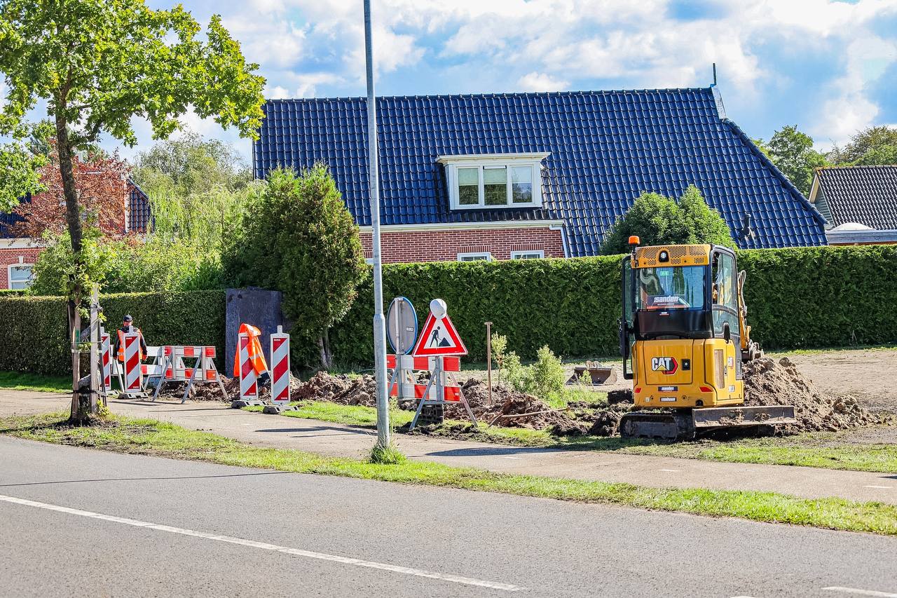 Honderden huishoudens zonder internet en televisie na kabelbreuk in Niebert