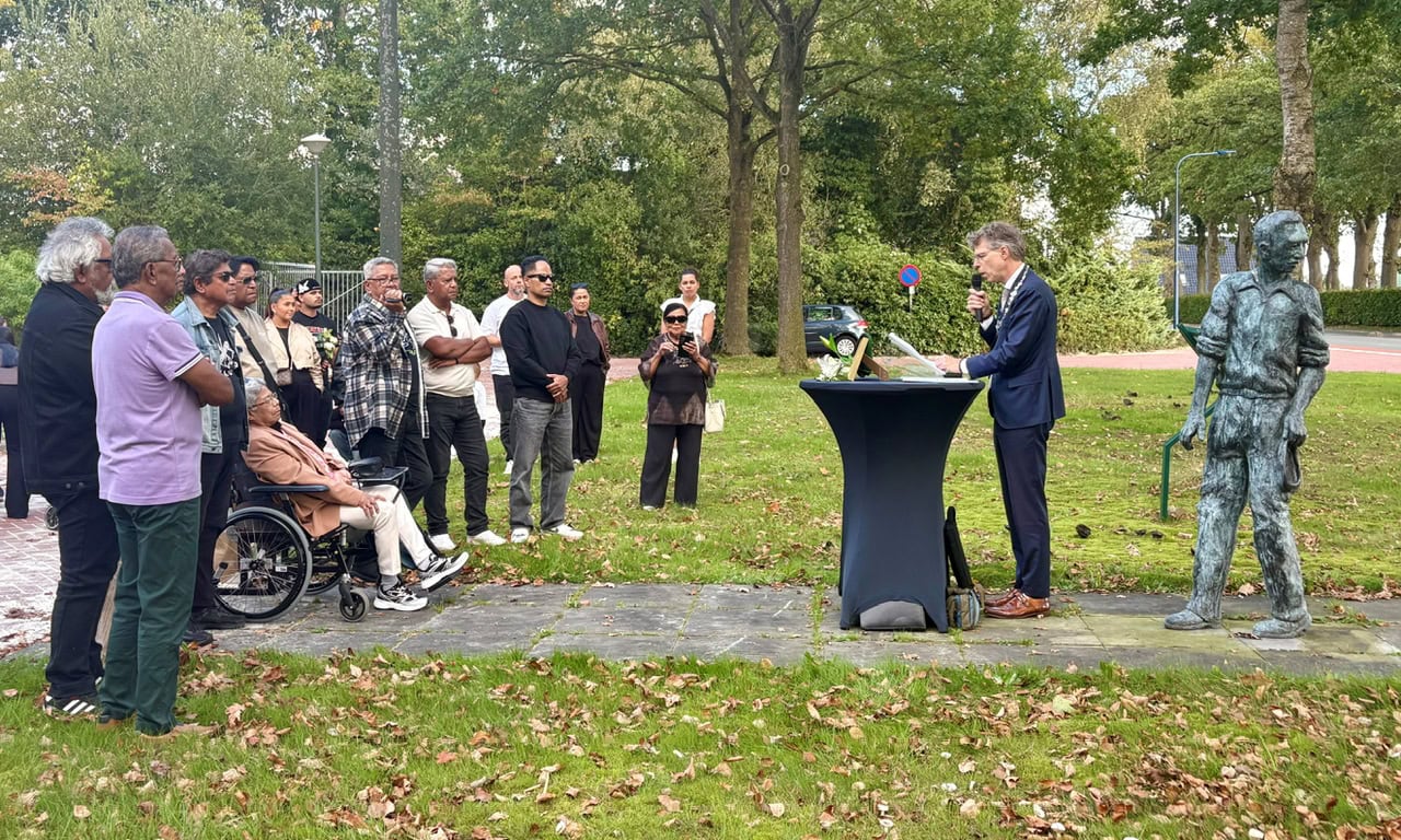 Postuum Ereteken voor Orde en Vrede voor KNIL-militair Marcus Hattu