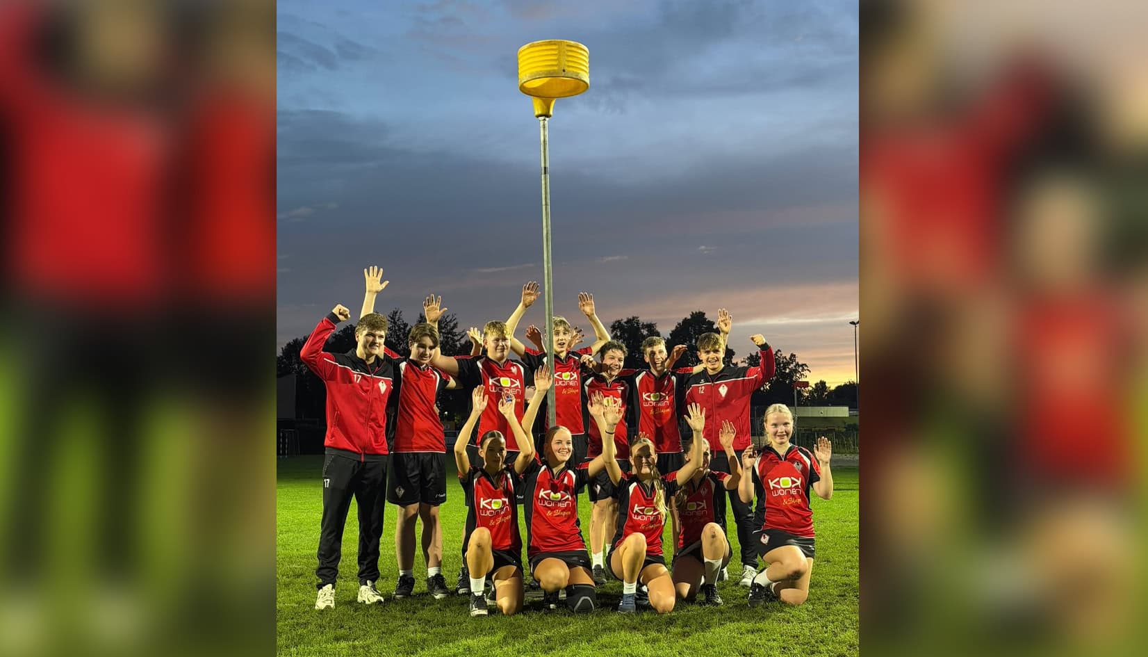 Sparta J3 kroont zich tot kampioen
